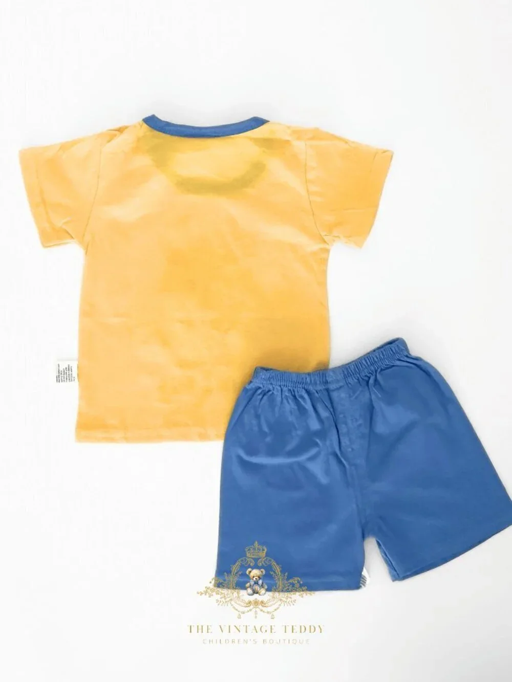 NWT Cute Boys Matching Set Kids T-shirt & Shorts 2-Piece 100% Cotton Dinoland 3T